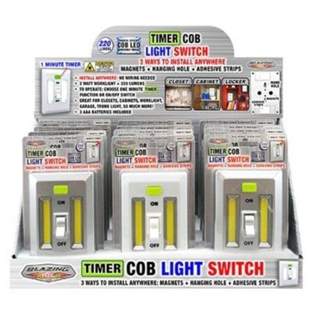 SHAWSHANK LEDZ Cob Timer Light Switch 702574